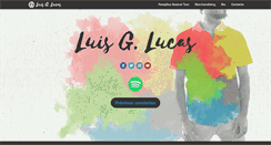 Desktop Screenshot of luisglucas.com